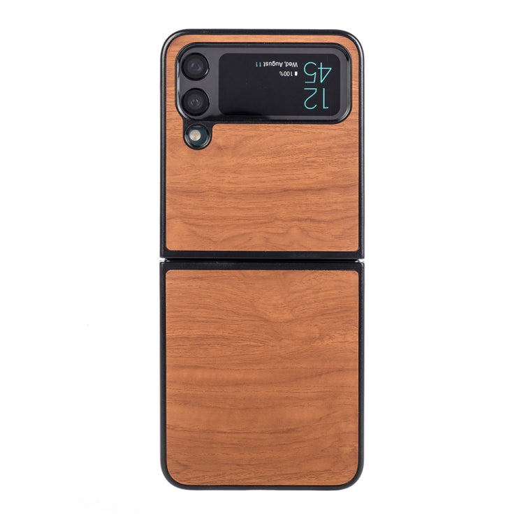 For Samsung Galaxy Z Flip4 Wood Grain Phone Case