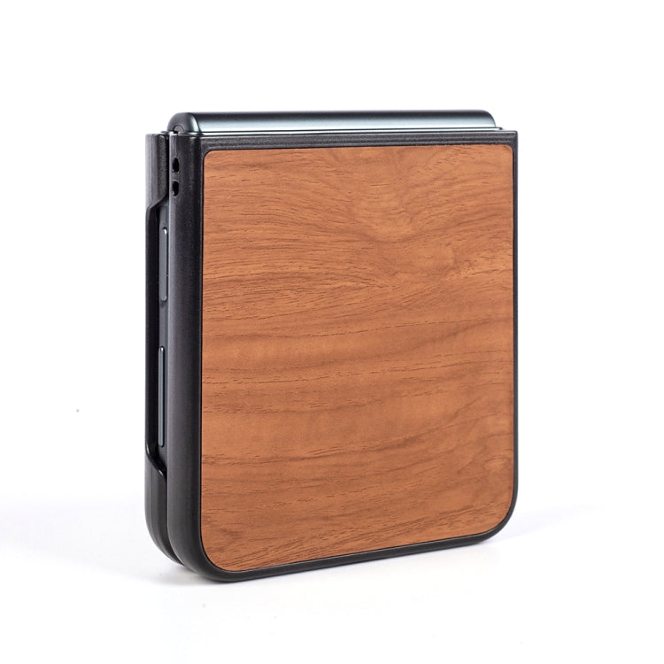 For Samsung Galaxy Z Flip4 Wood Grain Phone Case