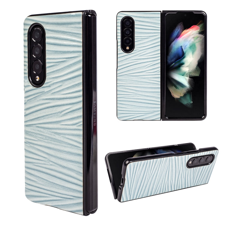 For Samsung Galaxy Z Fold4 Water Ripple Texture Folding Phone Case