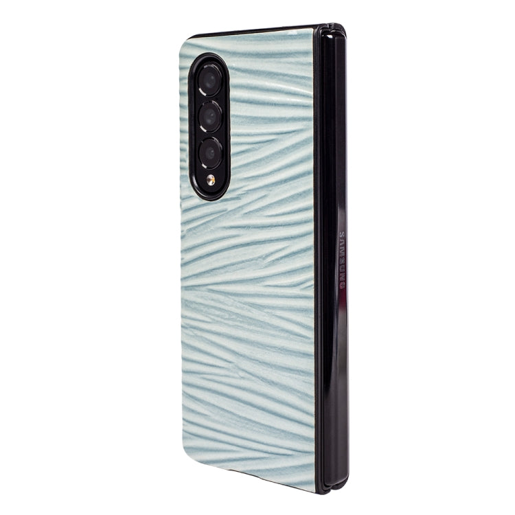 For Samsung Galaxy Z Fold4 Water Ripple Texture Folding Phone Case