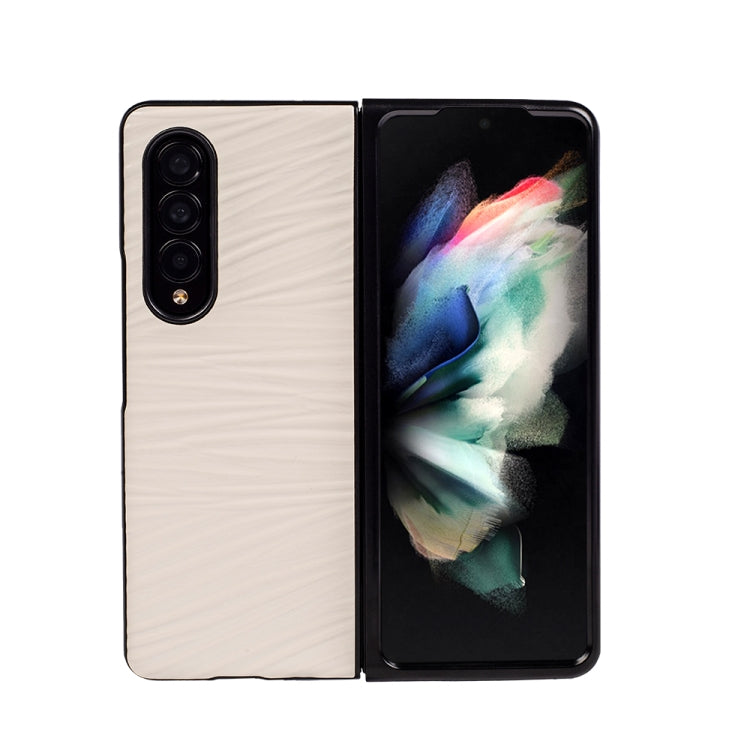 For Samsung Galaxy Z Fold4 Water Ripple Texture Folding Phone Case