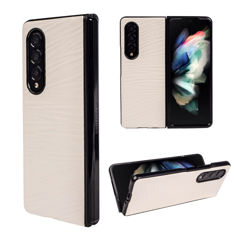 For Samsung Galaxy Z Fold4 Water Ripple Texture Folding Phone Case