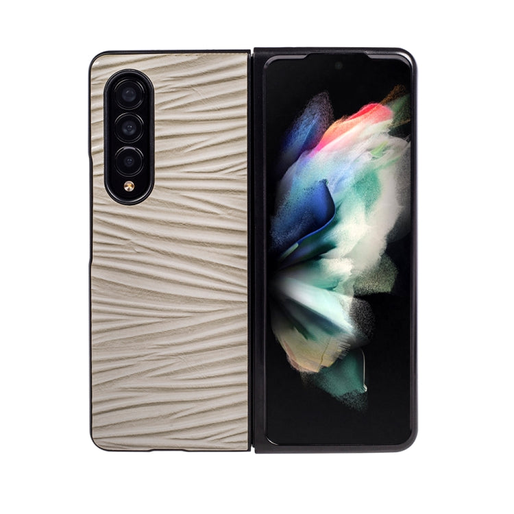 For Samsung Galaxy Z Fold4 Water Ripple Texture Folding Phone Case