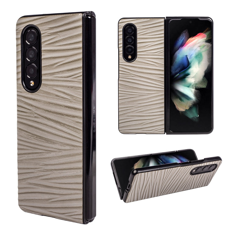 For Samsung Galaxy Z Fold4 Water Ripple Texture Folding Phone Case