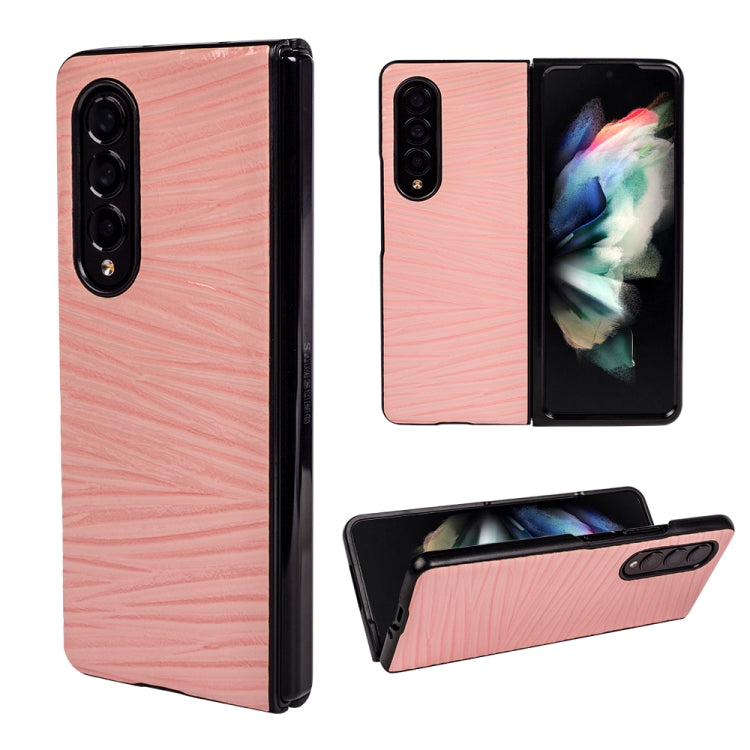 For Samsung Galaxy Z Fold4 Water Ripple Texture Folding Phone Case
