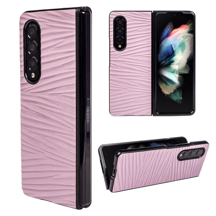For Samsung Galaxy Z Fold4 Water Ripple Texture Folding Phone Case