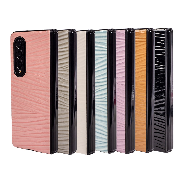For Samsung Galaxy Z Fold4 Water Ripple Texture Folding Phone Case