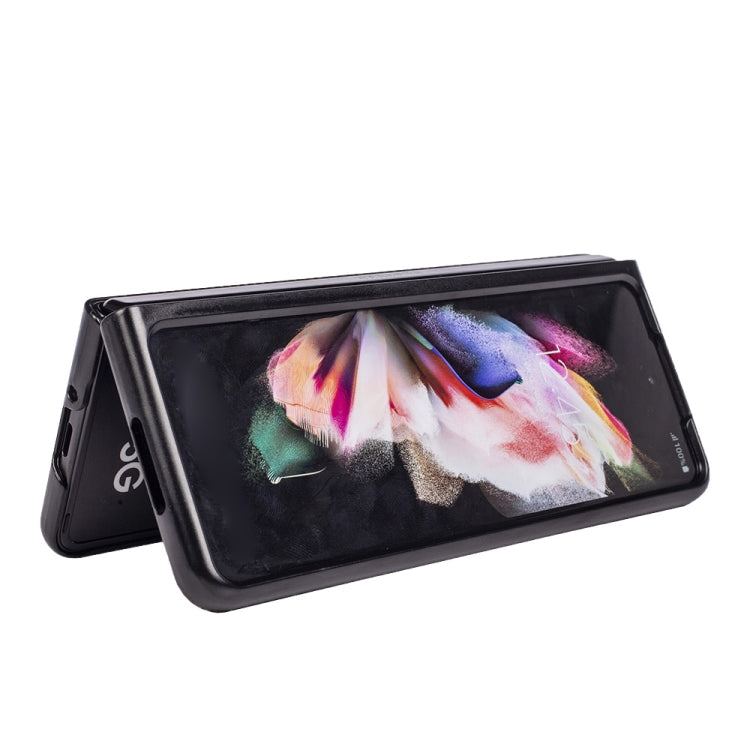 For Samsung Galaxy Z Fold4 Flower Butterfly Texture Folding Phone Case
