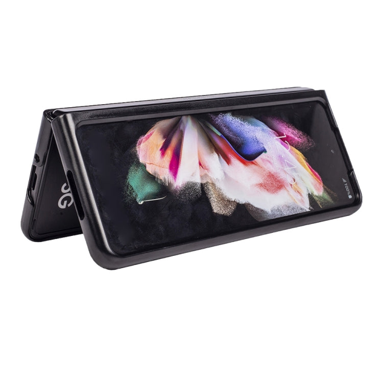 For Samsung Galaxy Z Fold4 Flower Butterfly Texture Folding Phone Case