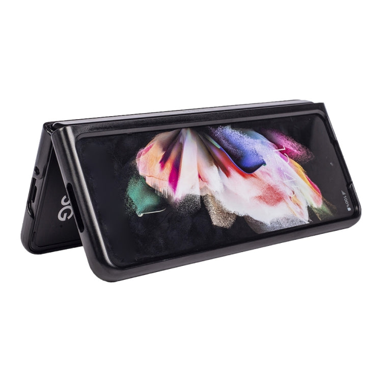 For Samsung Galaxy Z Fold4 Flower Butterfly Texture Folding Phone Case