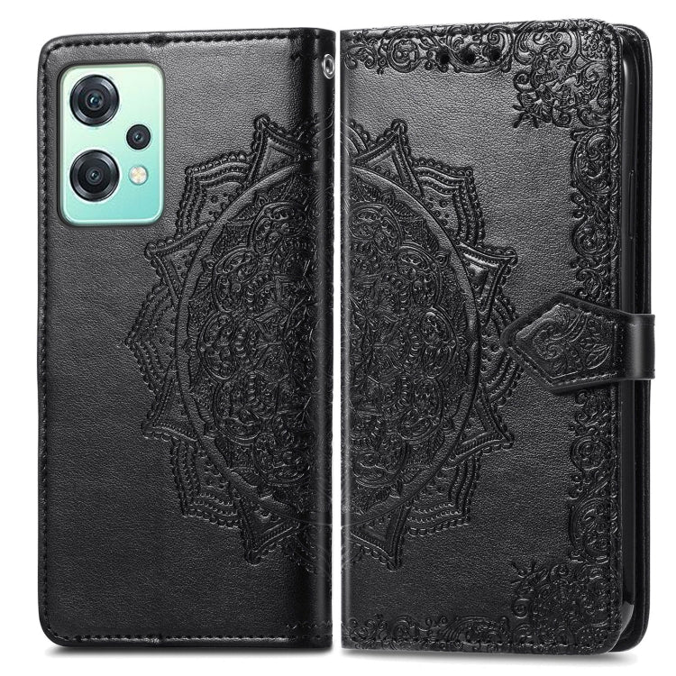 For OnePlus Nord CE 2 Lite 5G Mandala Flower Embossed Leather Phone Case
