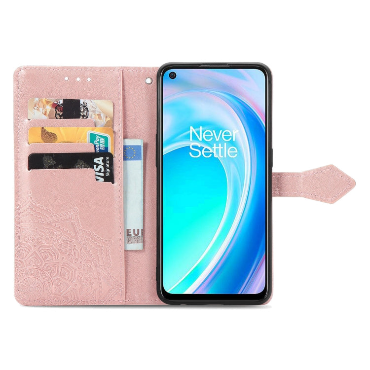 For OnePlus Nord CE 2 Lite 5G Mandala Flower Embossed Leather Phone Case