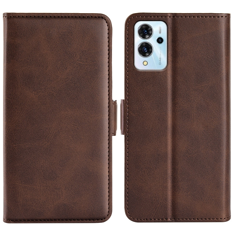 For ZTE V40 Pro Dual-side Magnetic Buckle Flip Leather Phone Case
