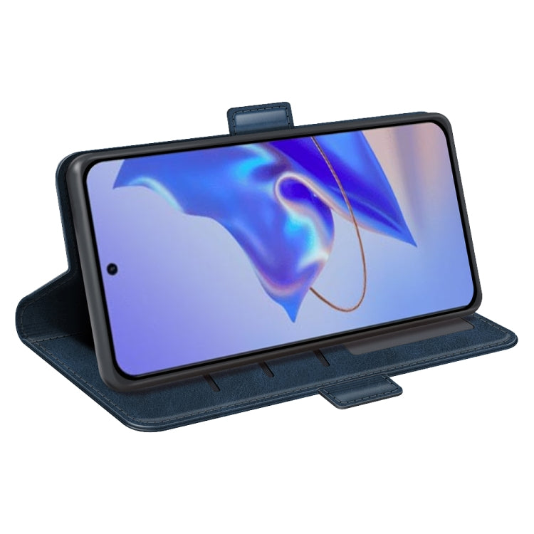 For ZTE V40 Pro Dual-side Magnetic Buckle Flip Leather Phone Case