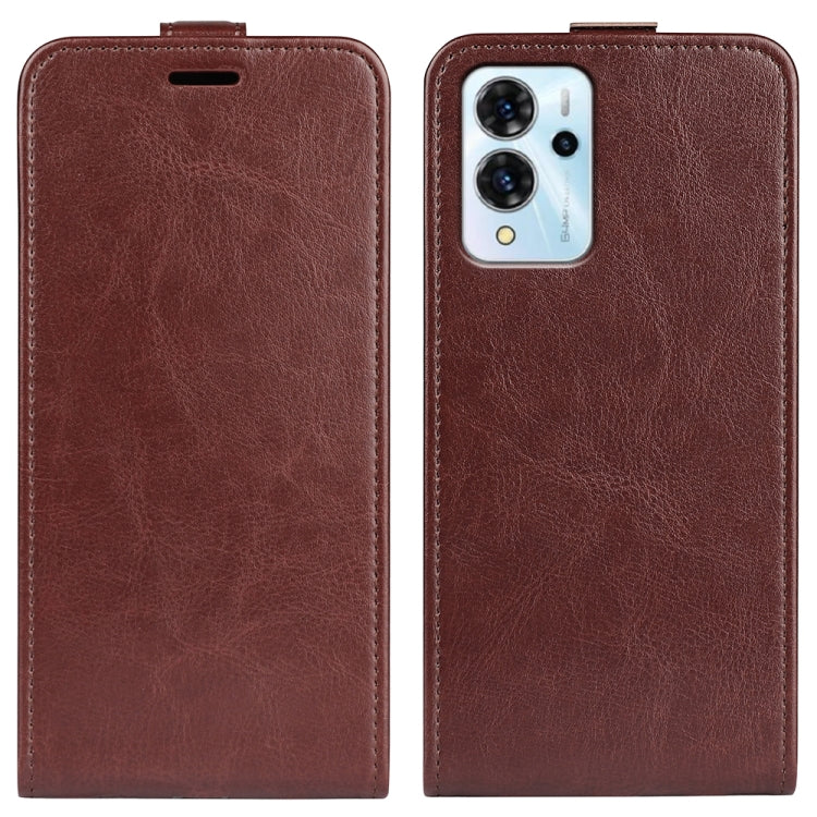 For ZTE Blade V40 Pro R64 Texture Vertical Flip Leather Phone Case