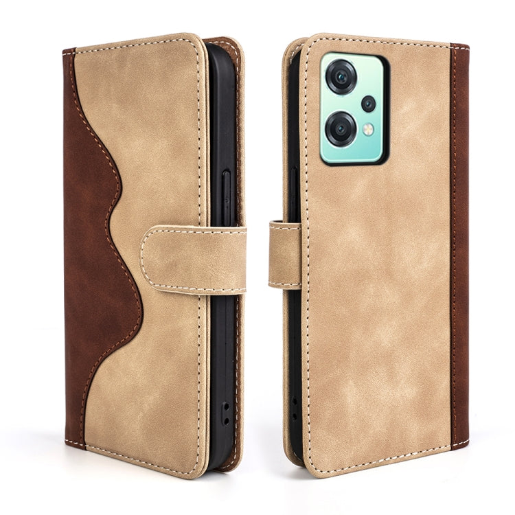 For ZTE Blade V40 Pro Stitching Horizontal Flip Leather Phone Case