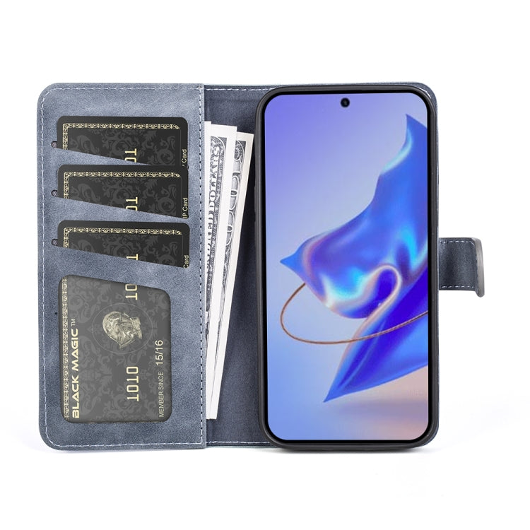 For ZTE Blade V40 Pro Stitching Horizontal Flip Leather Phone Case