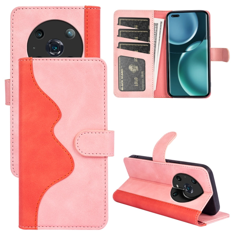 For Honor Magic4 Pro Stitching Horizontal Flip Leather Phone Case