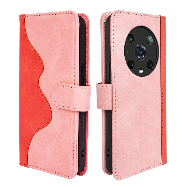 For Honor Magic4 Pro Stitching Horizontal Flip Leather Phone Case