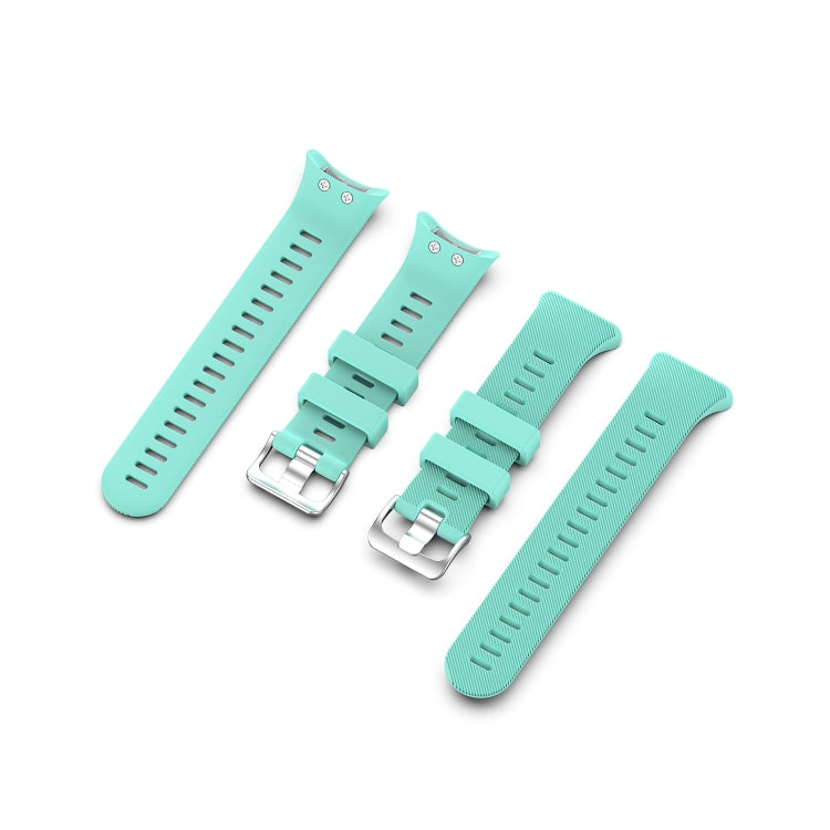 For Garmin Forerunner 45 / Forerunner 45S Universal Twill Solid Color Silicone Watch Band