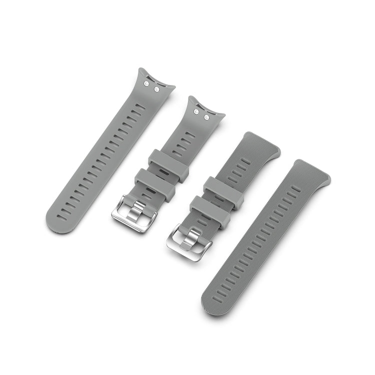 For Garmin Forerunner 45 / Forerunner 45S Universal Twill Solid Color Silicone Watch Band