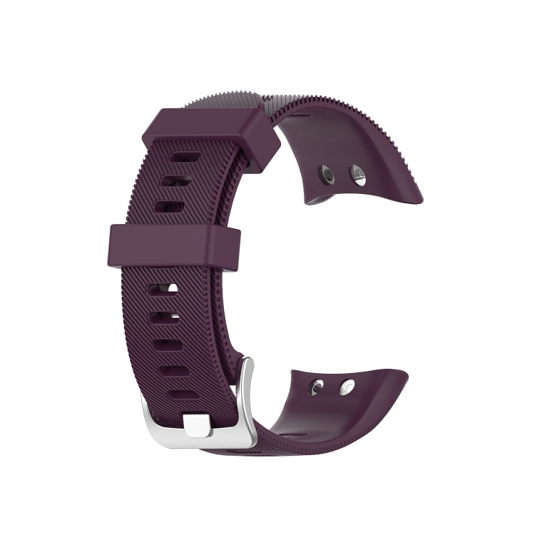 For Garmin Forerunner 45 / Forerunner 45S Universal Twill Solid Color Silicone Watch Band