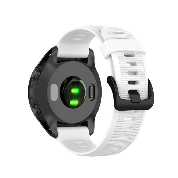 For Garmin Forerunner945 / fenix5 Plus / Approach S60 Monochrome Silicone Watch Band