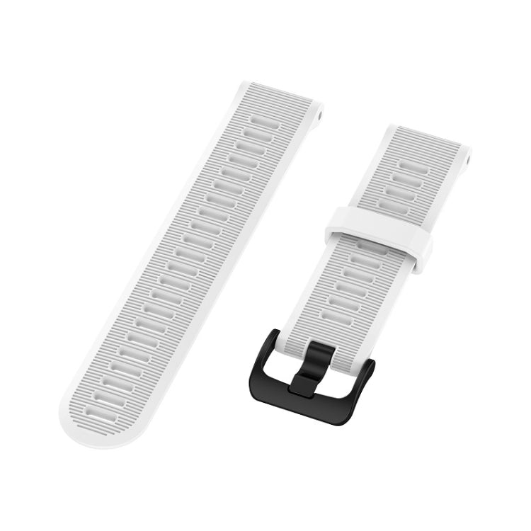 For Garmin Forerunner945 / fenix5 Plus / Approach S60 Monochrome Silicone Watch Band