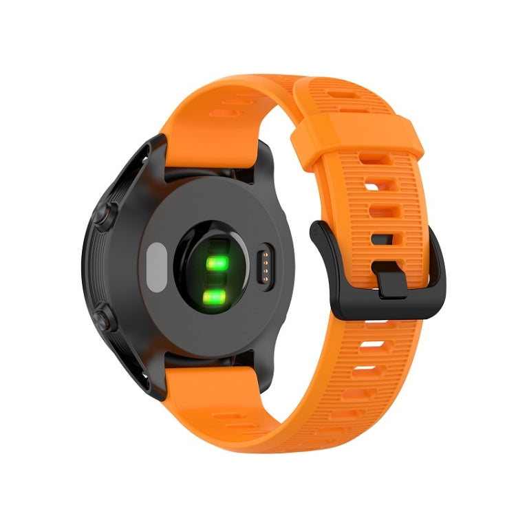 For Garmin Forerunner945 / fenix5 Plus / Approach S60 Monochrome Silicone Watch Band