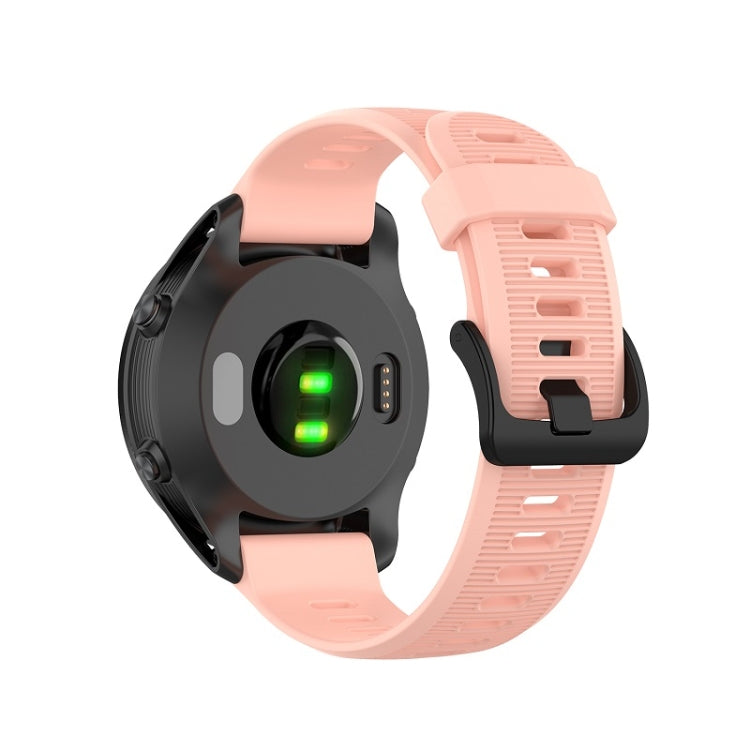 For Garmin Forerunner945 / fenix5 Plus / Approach S60 Monochrome Silicone Watch Band