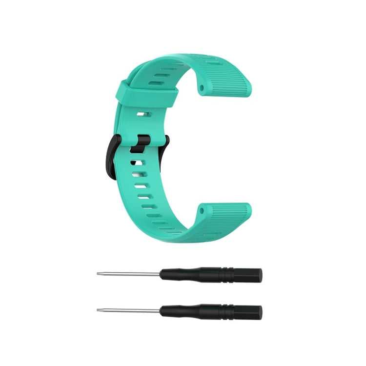For Garmin Forerunner945 / fenix5 Plus / Approach S60 Monochrome Silicone Watch Band