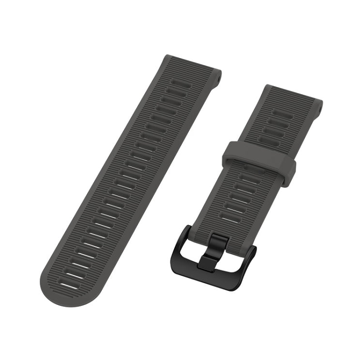 For Garmin Forerunner945 / fenix5 Plus / Approach S60 Monochrome Silicone Watch Band