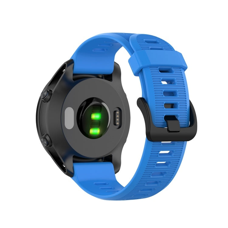 For Garmin Forerunner945 / fenix5 Plus / Approach S60 Monochrome Silicone Watch Band