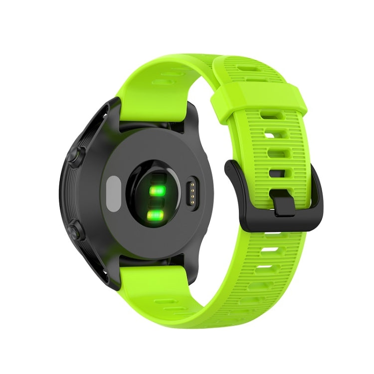 For Garmin Forerunner945 / fenix5 Plus / Approach S60 Monochrome Silicone Watch Band
