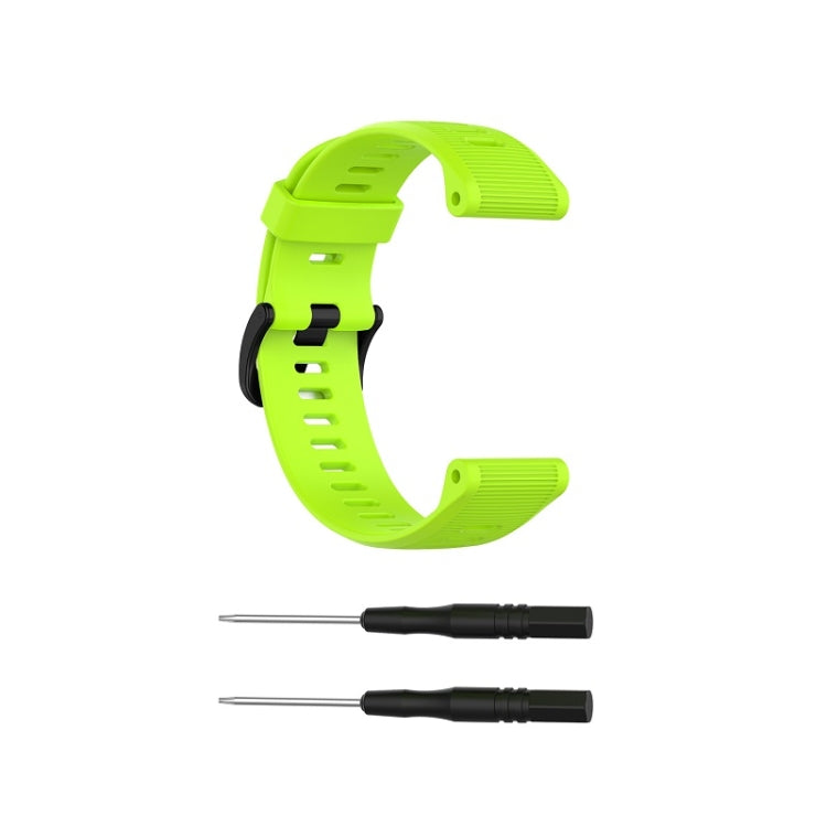 For Garmin Forerunner945 / fenix5 Plus / Approach S60 Monochrome Silicone Watch Band