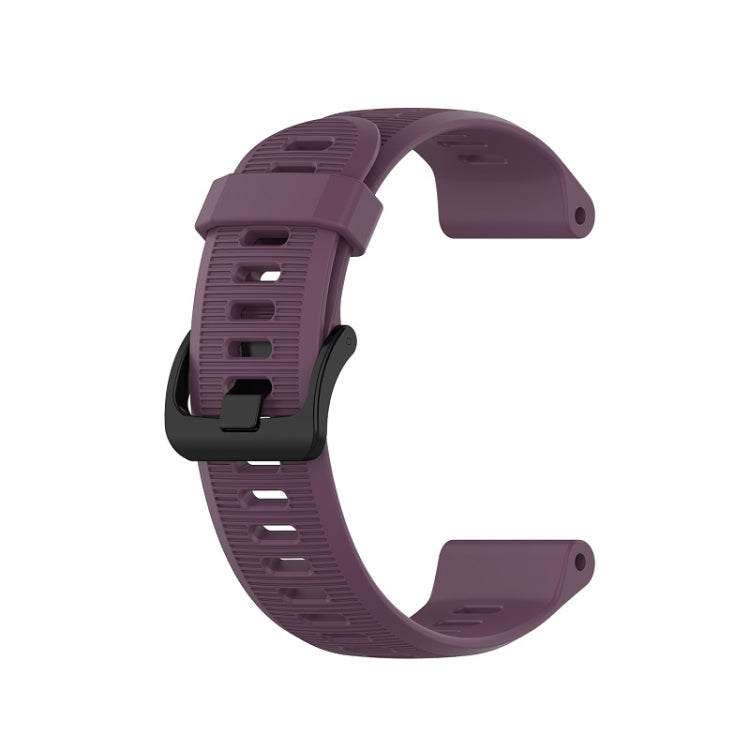 For Garmin Forerunner945 / fenix5 Plus / Approach S60 Monochrome Silicone Watch Band