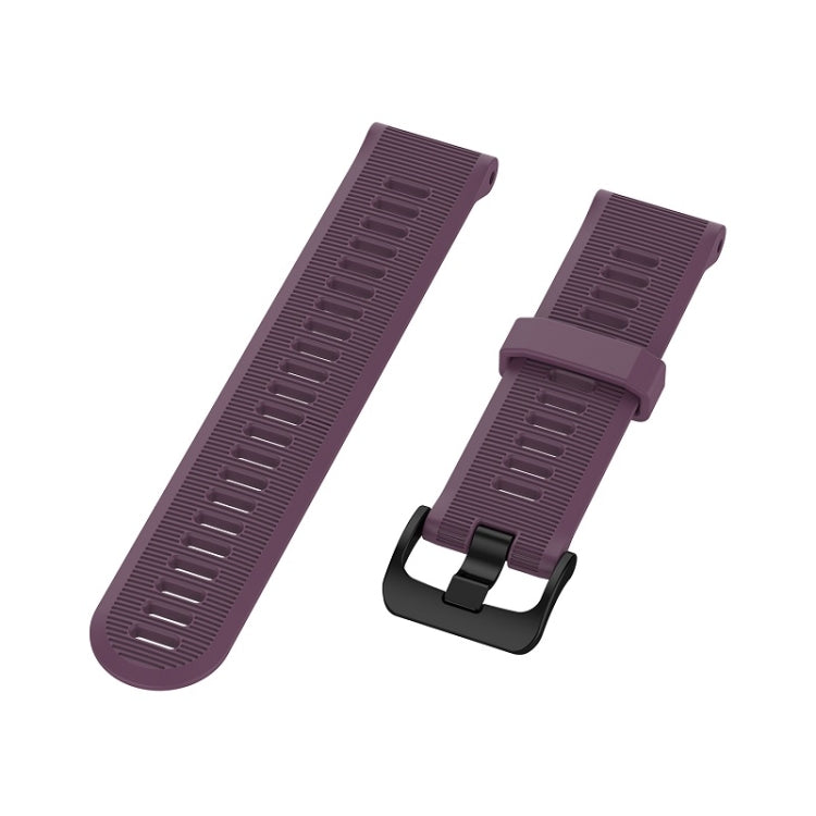 For Garmin Forerunner945 / fenix5 Plus / Approach S60 Monochrome Silicone Watch Band