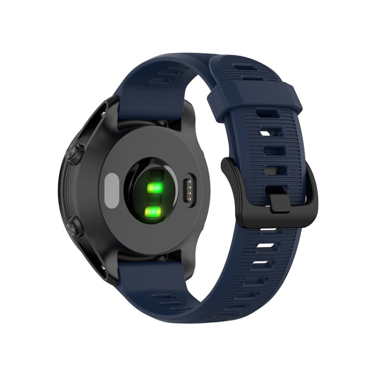 For Garmin Forerunner945 / fenix5 Plus / Approach S60 Monochrome Silicone Watch Band