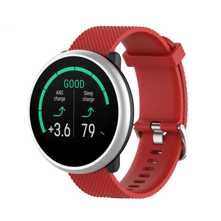 For POLAR Ignite Fashion Textured Silicone Replacement Watch Band
