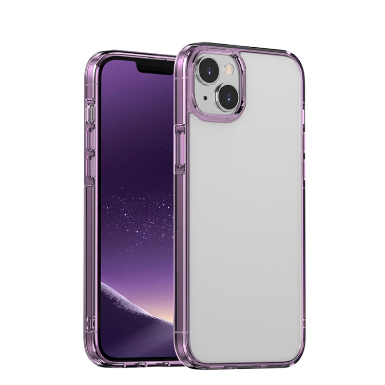 For iPhone 14 Plus PC + TPU Full Coverage Shockproof Phone Case