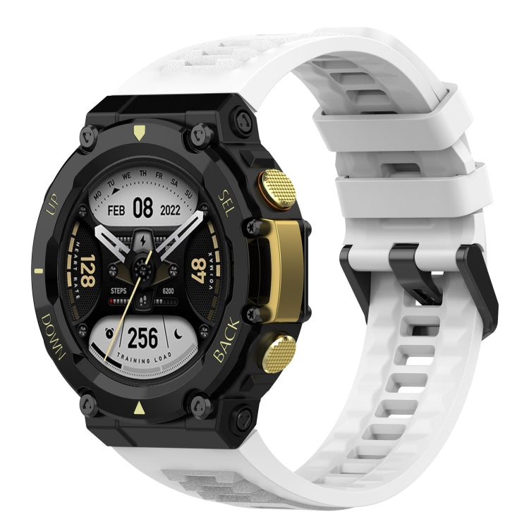 For Amazfit T-Rex 2 Silicone Leisure Watch Band