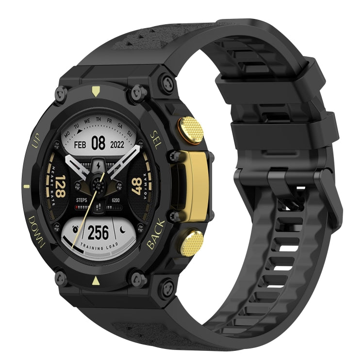 For Amazfit T-Rex 2 Silicone Leisure Watch Band