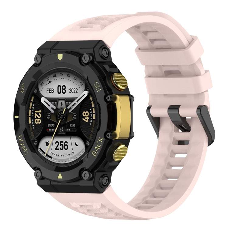 For Amazfit T-Rex 2 Silicone Leisure Watch Band