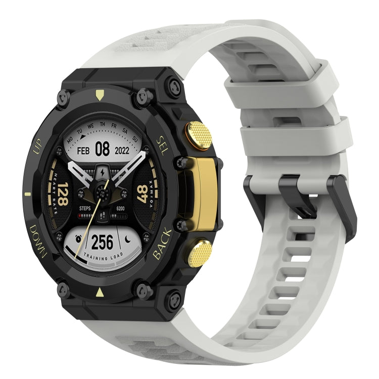 For Amazfit T-Rex 2 Silicone Leisure Watch Band