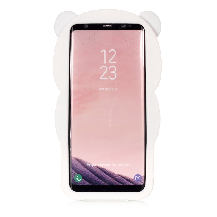 Cute Panda Patterned 3D Silicone Shell Case for Samsung Galaxy S8 / G950
