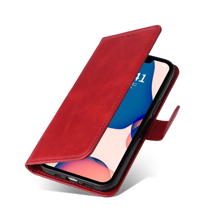 For iPhone 14 JSM Calf Texture Leather Phone Case