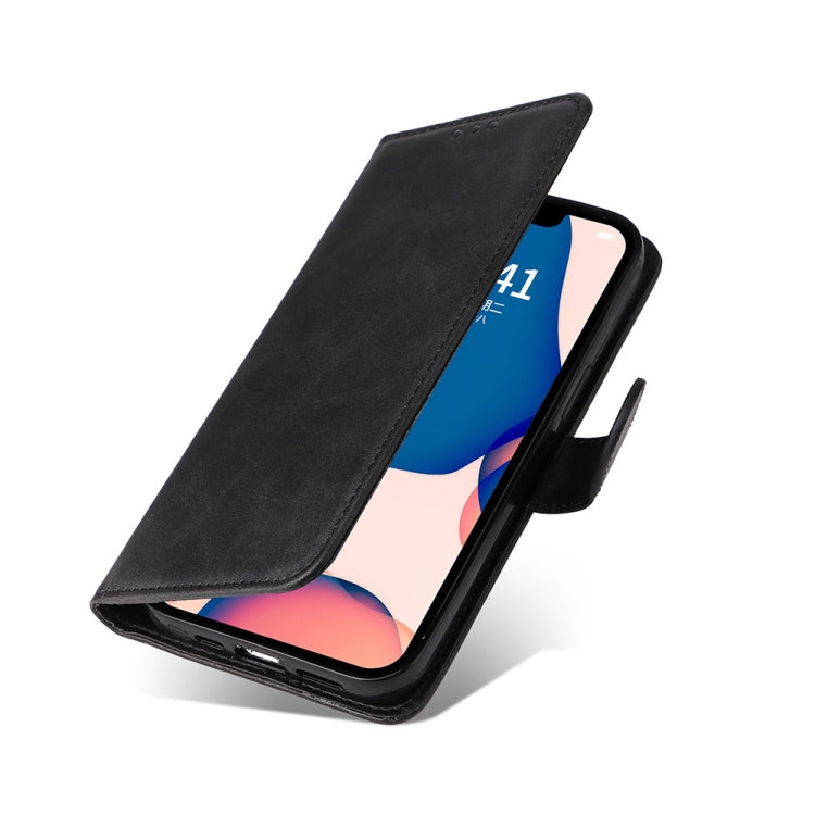 For iPhone 14 JSM Calf Texture Leather Phone Case