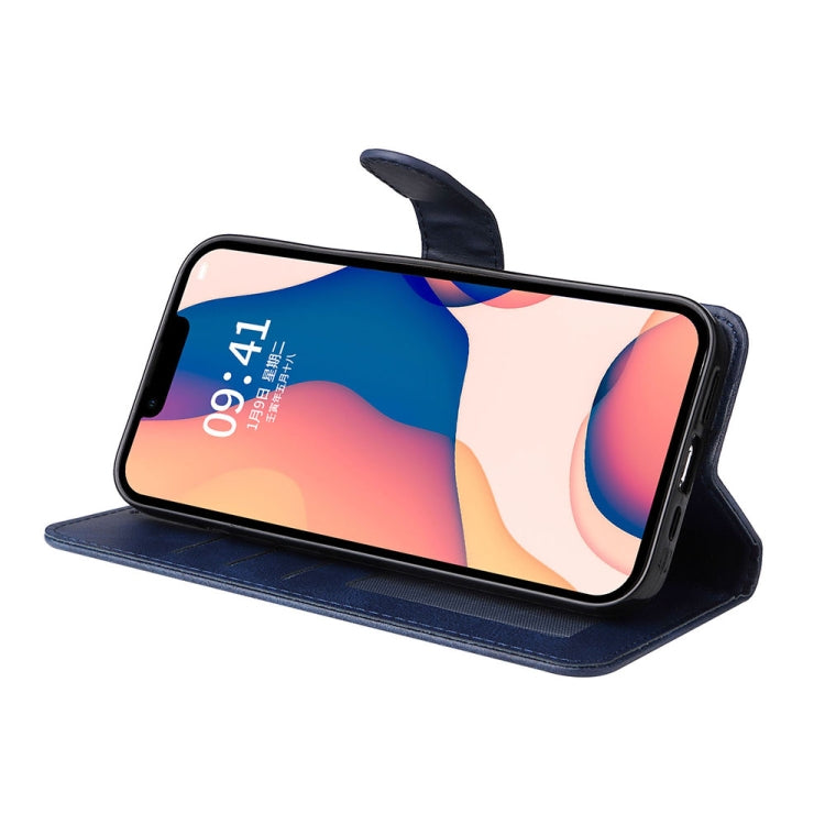 For iPhone 14 Plus JSM Calf Texture Leather Phone Case