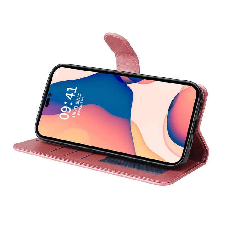 For iPhone 14 Pro JSM Calf Texture Leather Phone Case