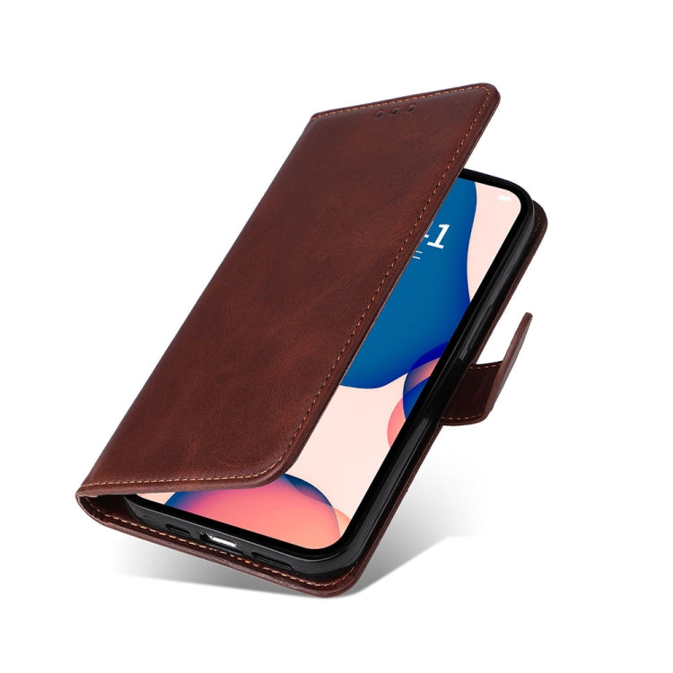 For iPhone 14 Pro JSM Calf Texture Leather Phone Case